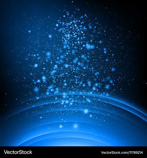 High tech abstract blue backgrounds eps 10 Vector Image