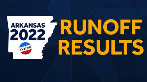 2022 runoff election results for Arkansas