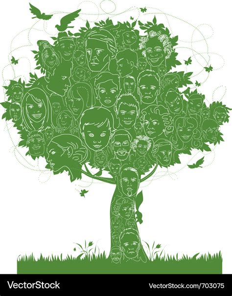 Family tree Royalty Free Vector Image - VectorStock