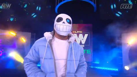 Kenny Omega makes AEW Halloween entrance calling on the power of Sans from Undertale | LaptrinhX