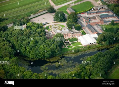 Aerial shot of Colwick Hall Hotel in Nottingham City, Nottinghamshire Stock Photo: 66722605 - Alamy