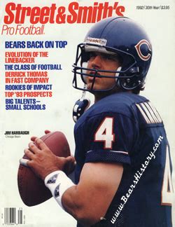 Jim Harbaugh, Chicago Bears Quarterback 1987-1993