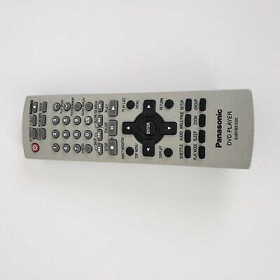 Panasonic EUR7631020 DVD Player Remote Control DVDS24 S27 S27S S27U | eBay