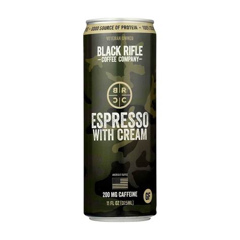 Black Rifle Coffee Company, Espresso with Cream