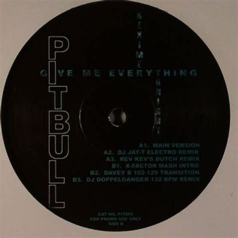 GIVE ME EVERYTHING TONIGHT Give Me Everything Tonight (remixes) vinyl at Juno Records.