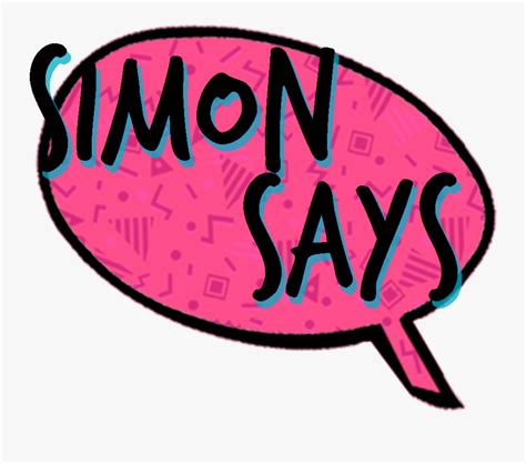 Simon Says Logo , Free Transparent Clipart - ClipartKey