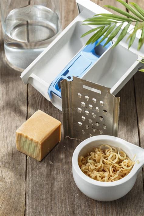 Grated Solid Soap DIY Natural Laundry Detergent Stock Photo - Image of ...