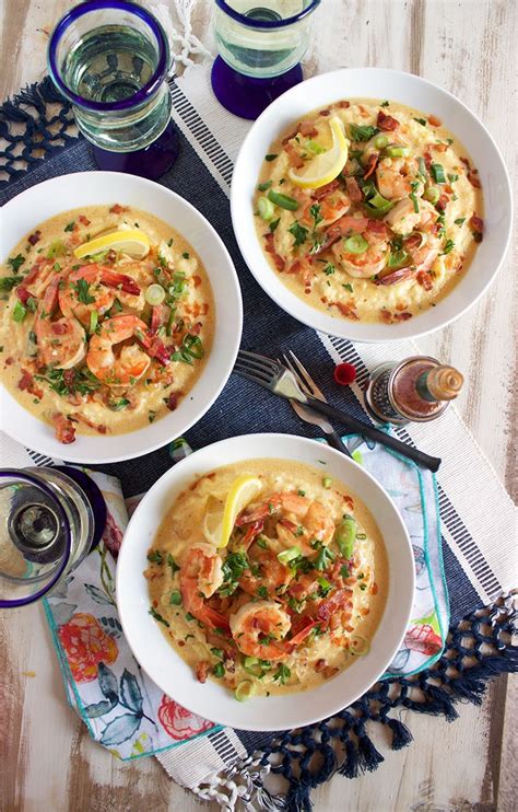 Cheesy Shrimp and Grits - Recipe Girl