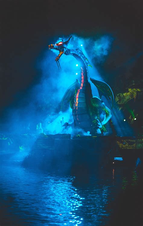 Took this shot of the Dragon during Fantasmic! : r/Disneyland