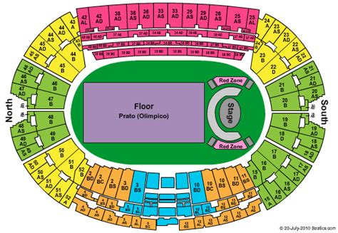 Stadio Olimpico - Rome Seating Chart | Stadio Olimpico - Rome Event ...