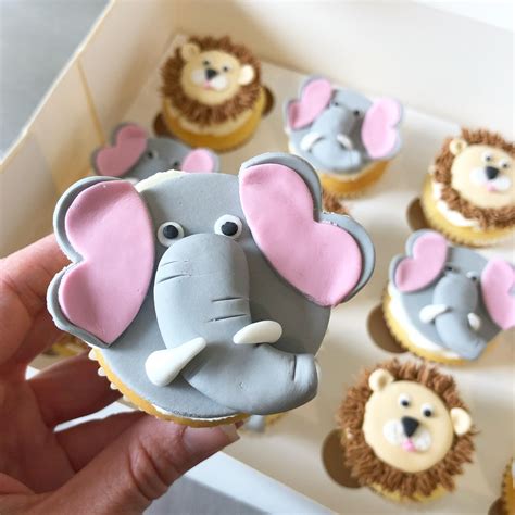 Elephant Cupcakes — Burnt Butter Cakes