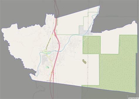 Map of Black Canyon City CDP