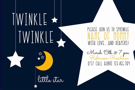 Twinkle Twinkle Little Star Baby Shower - The DIY Lighthouse