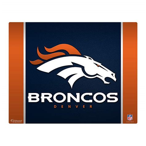 Denver Broncos Logo 15/16" Laptop Skin | Shop Fathead® for Denver ...