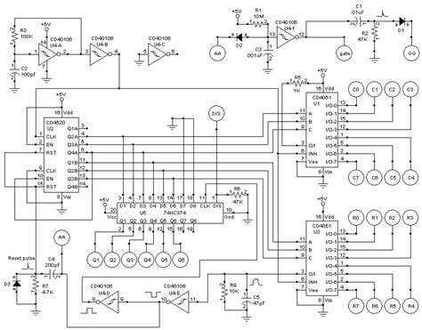 Pc Keyboard Circuit Diagram - IOT Wiring Diagram