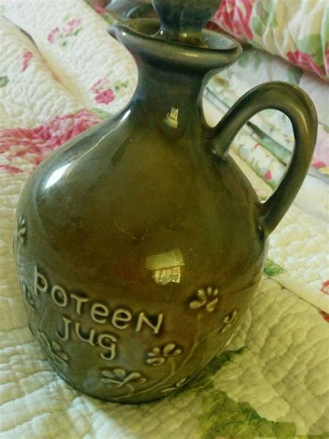 Vintage Wade pottery poteen glazed Irish jug | Pottery, Ceramics, Irish