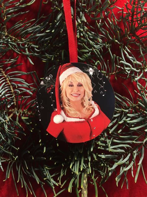 Dolly Parton Christmas Tree Ornament Holiday Party Gift | Etsy