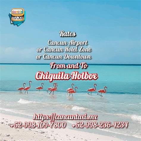 Cancun Airport Taxi to/from Chiquila Ferry-Holbox