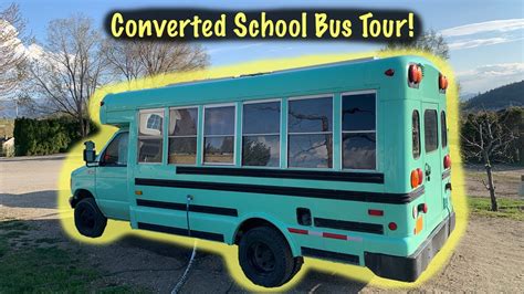 school bus conversion documentary - Artistic Family Travels in Short School Bus Conversion