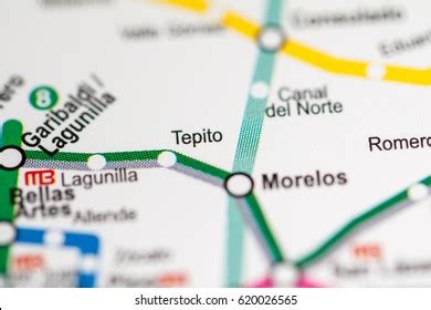 Tepito Station Mexico City Metro Map Foto de stock 1071455015 | Shutterstock