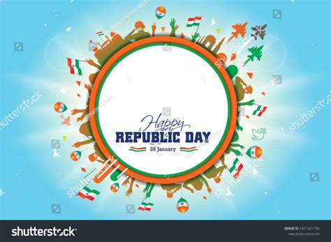 Indian Army Parade Indian Republic Day Stock Vector (Royalty Free ...