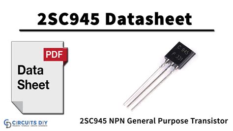 2SC945 NPN General Purpose Transistor - Datasheet