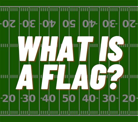 What Is a Flag In Football? Penalty Flags Explained - vIQtory Sports