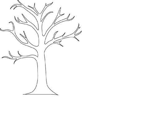 Free Leafless Tree Outline Printable, Download Free Leafless Tree Outline Printable png images ...