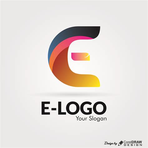 Download E letter logo | CorelDraw Design (Download Free CDR, Vector ...