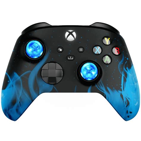 BLUE FIRE XBOX SERIES X CUSTOM MODDED CONTROLLER | ModdedZone