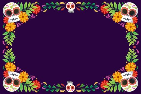 Free Vector | Hand drawn dia de muertos background