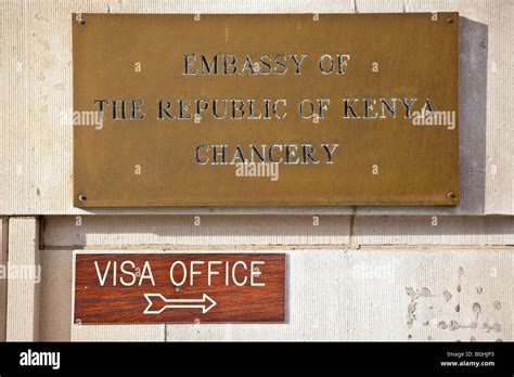 Kenyan embassy hi-res stock photography and images - Alamy