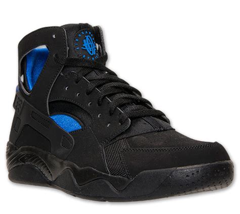 Release Date: Nike Air Flight Huarache Black/Lyon Blue | Sole Collector