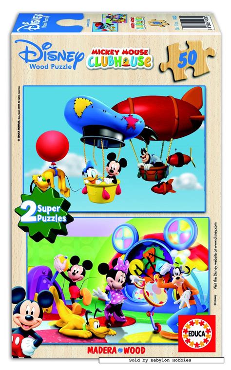 50 pcs jigsaw puzzle: Disney - Mickey Mouse Clubhouse (2x) (EDUCA 14183) 8412668141834 | eBay