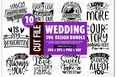 Wedding SVG Bundle, Wedding Sign Svg, Wedding Sign Svg Bundle By ...