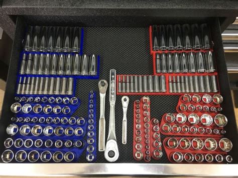 Customizable Socket Organizer for Craftsman Socket Set