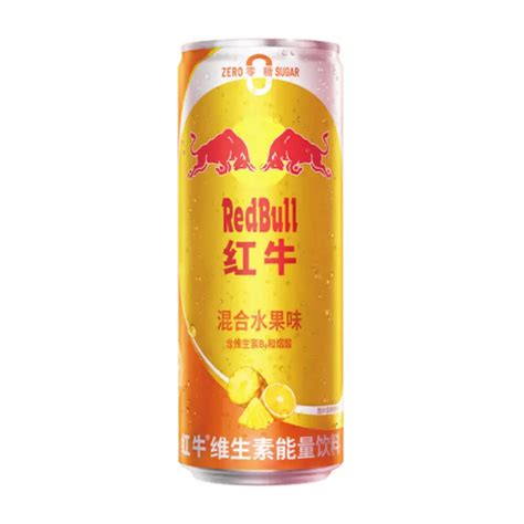 Red Bull Tropical Fruit Mix Energy Drink Zero Sugar, 325ml — Exotic ...