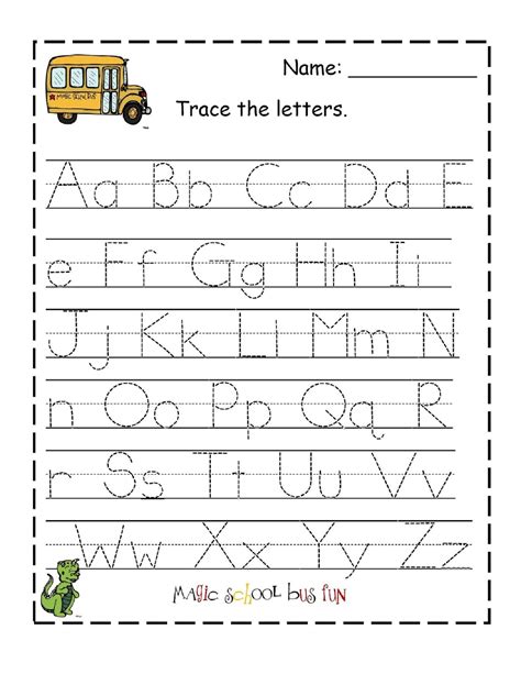 Alphabet Tracing Worksheets With Arrows - TracingLettersWorksheets.com