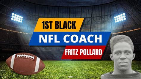 Unbelievable Story of Fritz Pollard the First Black NFL Coach! - YouTube