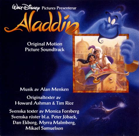 Alan Menken, Howard Ashman, Tim Rice – Aladdin (Original Motion Picture Soundtrack) (1992 ...