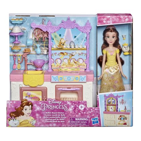 Disney Princess Belle's Royal Kitchen, Fashion Doll and Playset