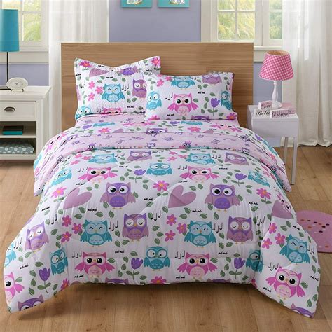 MarCielo Kids Comforter Set Girls Comforter Set Kids Bedding Set ...