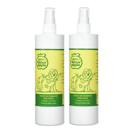 Grannick's Bitter Apple for Dogs Spray Bottle, 16 Ounces (2-Pack) - Walmart.com - Walmart.com