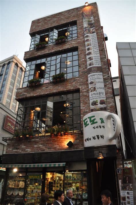 Coffee shop in Insadong, Seoul (source) | South korea seoul, South korea travel, South korea