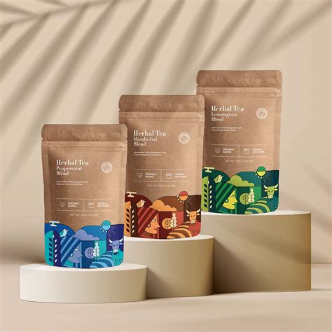 This and That Studio Create Holy Cow Tea Packaging Design - World Brand ...