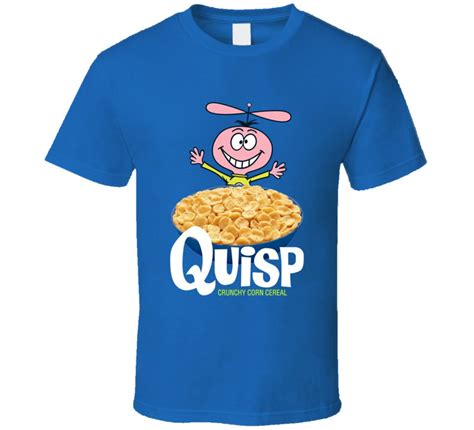 Quisp Cereal Box Retro Funny Cute 70s T Shirt - Etsy