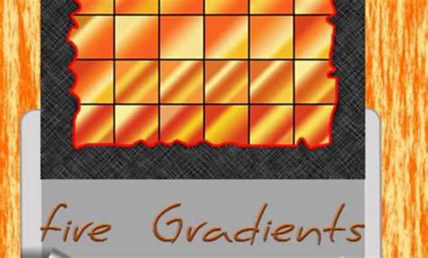 60 Fire Gradients For Photoshop