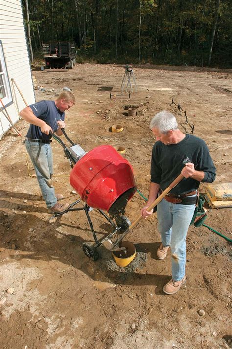 How to Layout and Pour Concrete Piers for a Deck - Fine Homebuilding