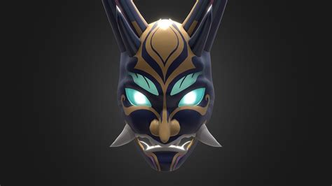 Genshin Impact - Xiao Demonic Mask - Buy Royalty Free 3D model by Ikki ...