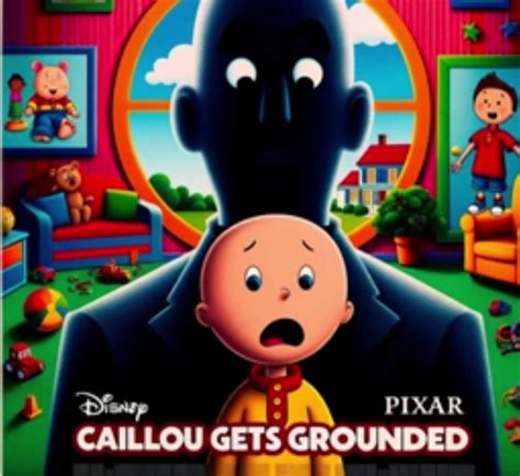 Disney Pixar caillou gets grounded Blank Template - Imgflip